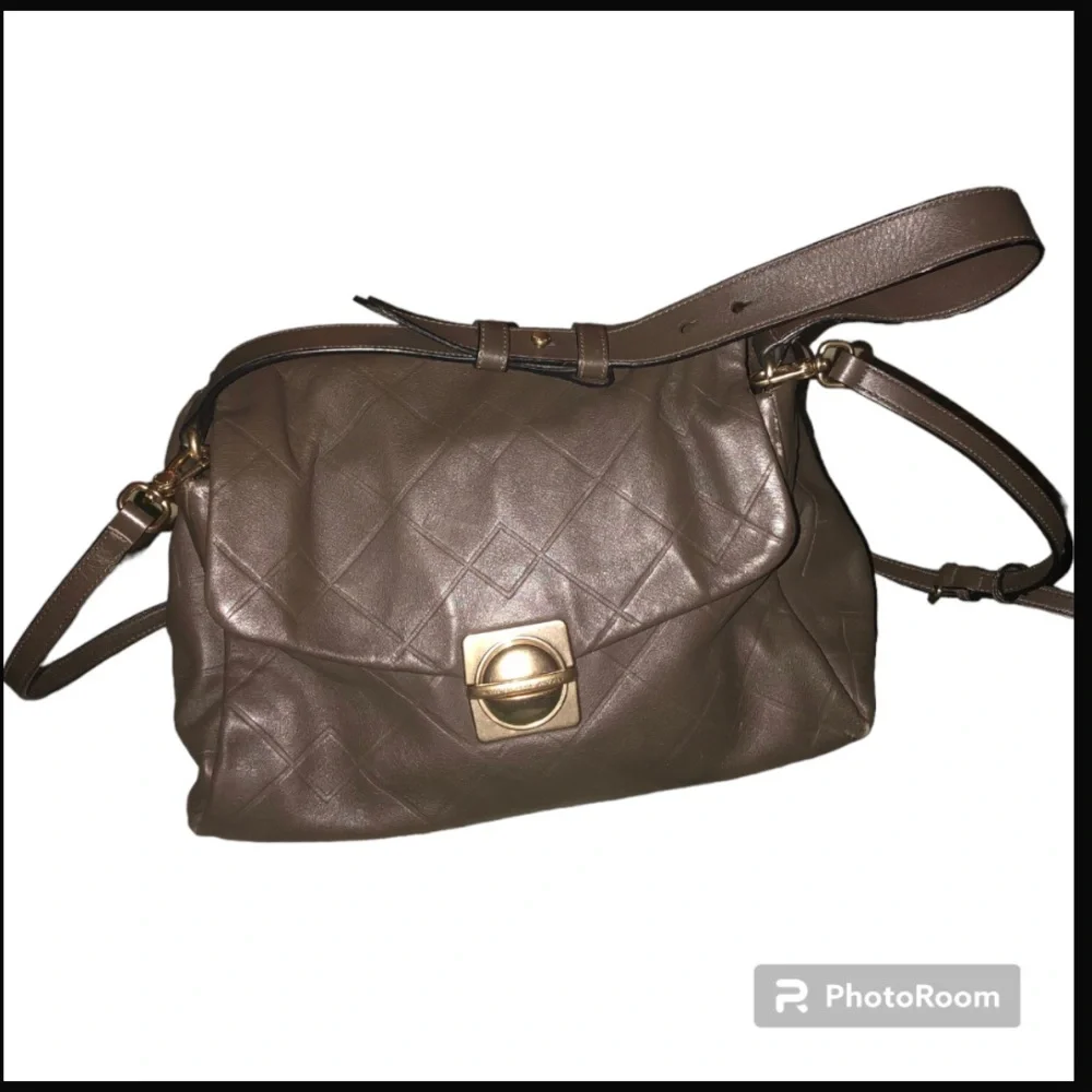 Marc by Marc Jacobs Olive Green Genuine Leather Handbag Crossbody Purse GUC - Picture 12 of 16